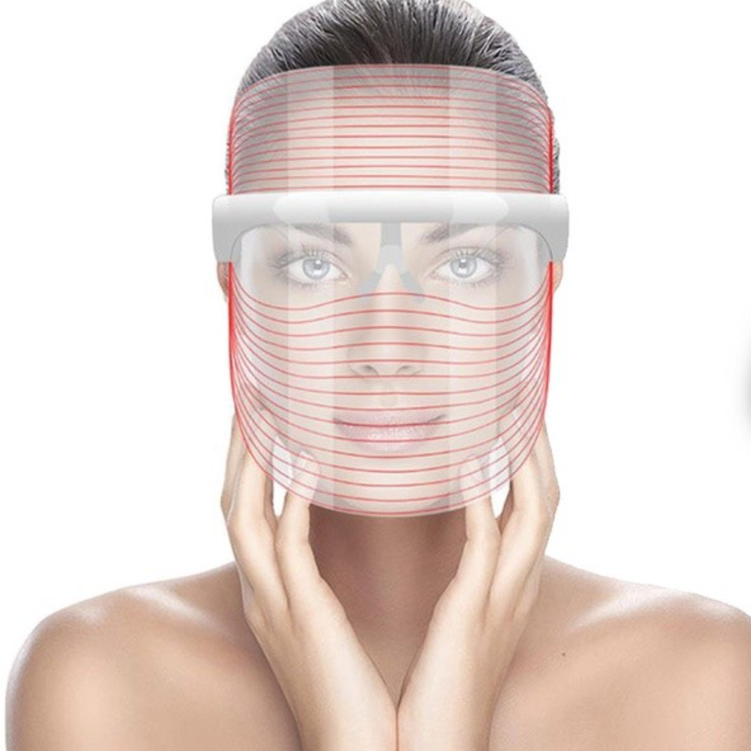 Led skin therapy mask