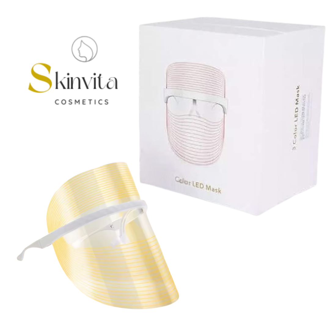 Led skin therapy mask