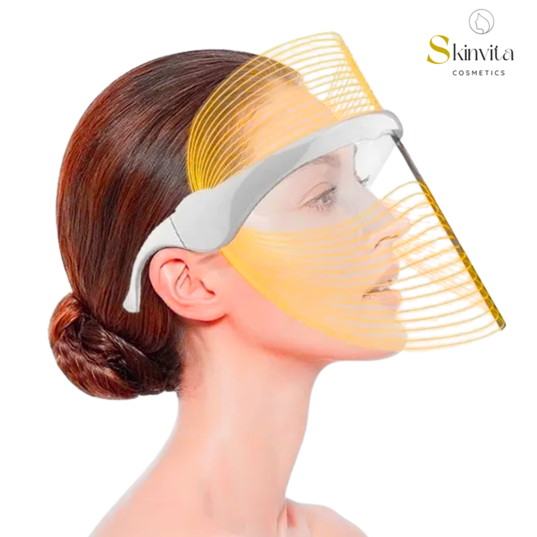 Led skin therapy mask